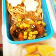 チビ夏の弁当*ナポリタン
