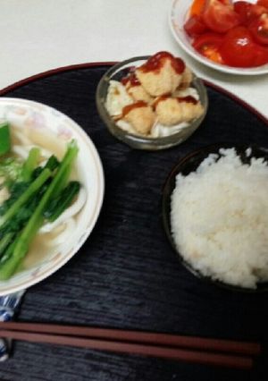 血管プラークダイエット食456（うどん）-レシピのメイン写真