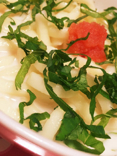 冷・温どちらでも☆たらこクリームうどん-レシピのメイン写真