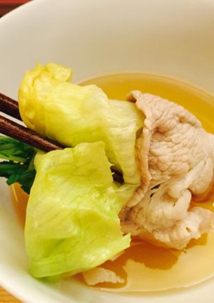 レタスが主役のしゃぶしゃぶ-レシピのメイン写真