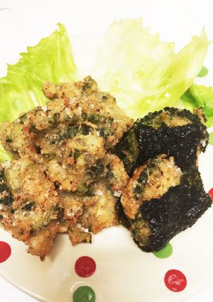 苦くないゴーヤとひき肉豆腐のふわふわ揚げ-レシピのメイン写真