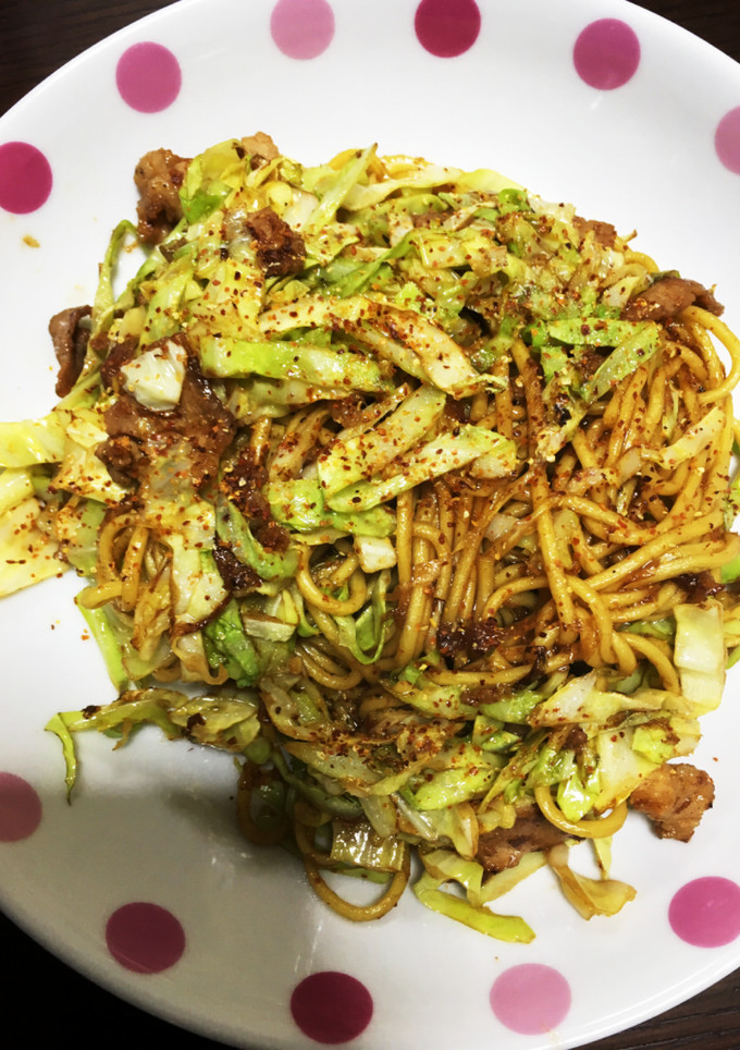 我が家の焼きそば٩(๑❛ᴗ❛๑)۶-レシピのメイン写真