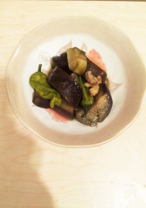 干しエビが決め手！なすとししとうの煮浸し-レシピのメイン写真