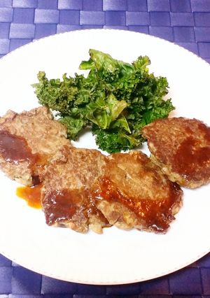 鶏レバーのふわっと柔らかレバーグ♪-レシピのメイン写真