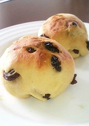 冷めても硬くない！たまご入りレーズンパン-レシピのメイン写真
