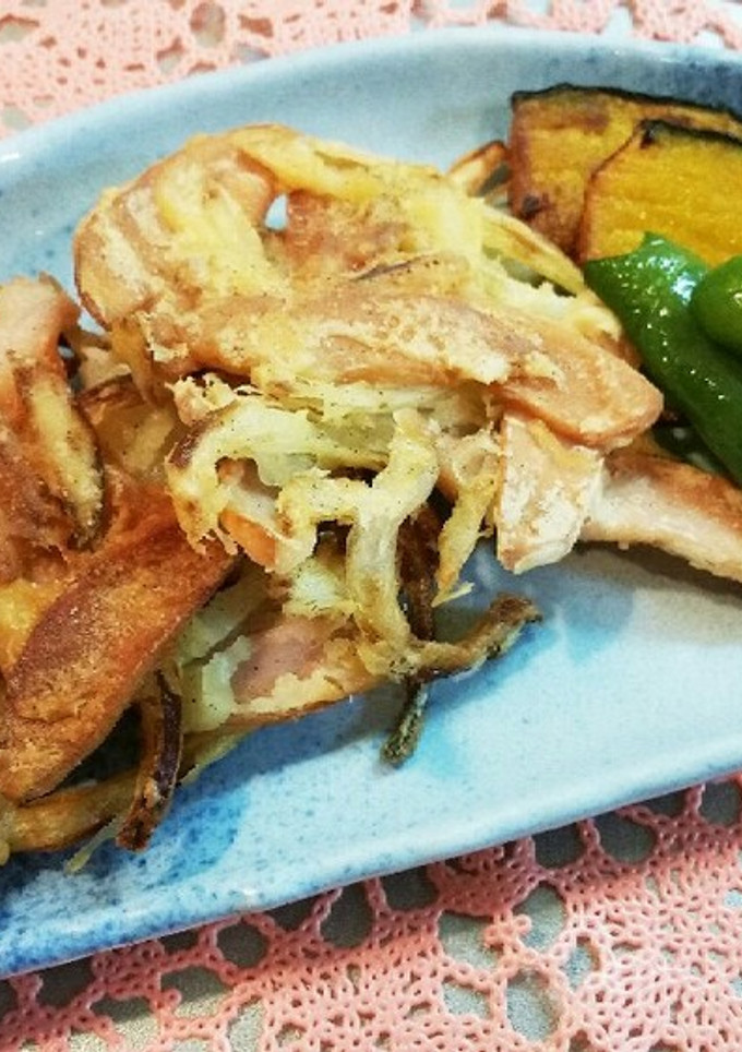 ソーセージのかき揚げ-レシピのメイン写真
