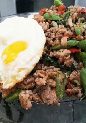 本格タイ料理ガパオライス基本素材-レシピのメイン写真