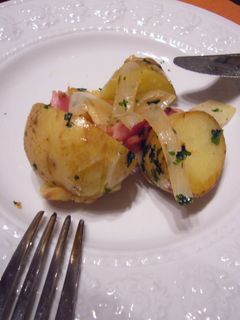 春です♪ガーリックポテト-レシピのメイン写真