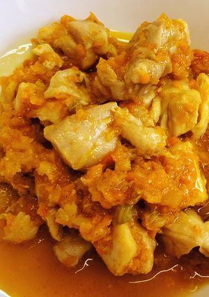カレー粉が決め手★　鶏肉のカルカッタ風-レシピのメイン写真