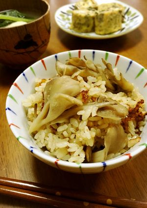 醤油麹で舞茸の炊き込みご飯-レシピのメイン写真