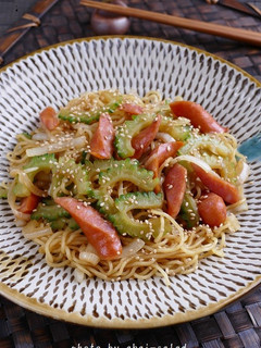 ゴーヤとオイスターソースの焼きそば-レシピのメイン写真