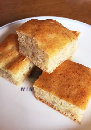 ダイエット中にもバナナケーキ！-レシピのメイン写真