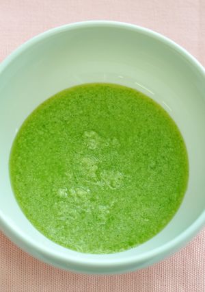 豆苗と高野豆腐のすり煮（離乳食）-レシピのメイン写真