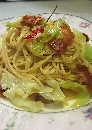 爽やかレモンフレーバーのペペロンチーノ❗-レシピのメイン写真