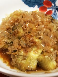 焼き茄子のポン酢漬け-レシピのメイン写真