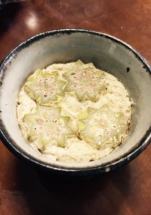 スターオブデイビットオクラの茶碗蒸し-レシピのメイン写真
