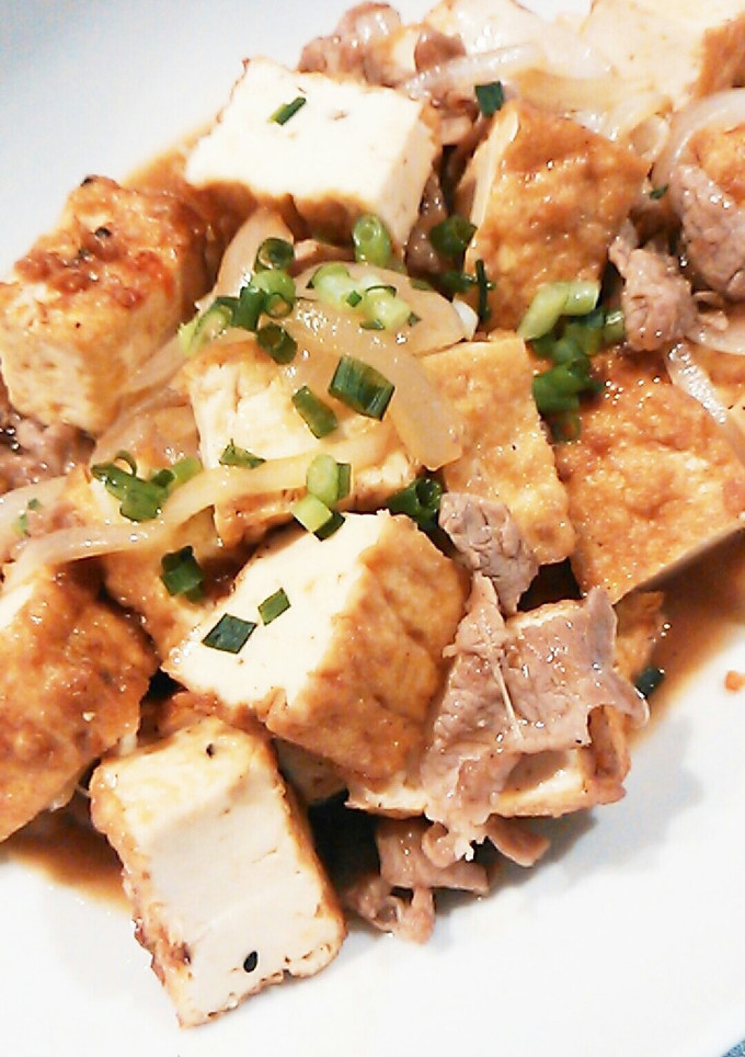 厚揚げと豚肉の節約しょうが焼き-レシピのメイン写真