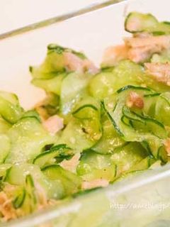 きゅうりとツナ酢の物-レシピのメイン写真