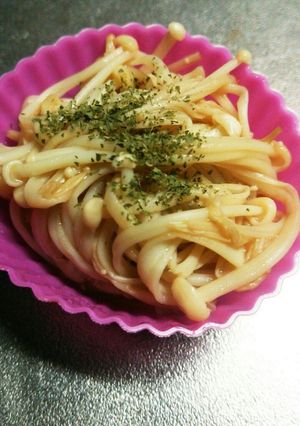 お弁当に‼えのきバターポン酢★-レシピのメイン写真