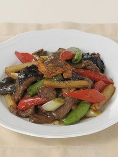 牛肉とじゃがいもの黒胡椒炒め-レシピのメイン写真