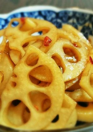 簡単10分の常備菜！蓮根きんぴら-レシピのメイン写真