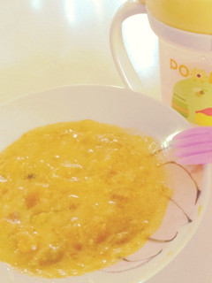 離乳食♪初期〜かぼちゃのクリーム煮-レシピのメイン写真