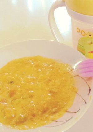 離乳食♪初期〜かぼちゃのクリーム煮-レシピのメイン写真