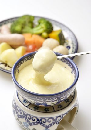 まるごと玄米のチーズフォンデュ-レシピのメイン写真