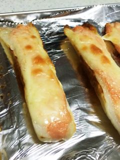 ちくわの明太マヨチーズ焼き♬*.+゜-レシピのメイン写真