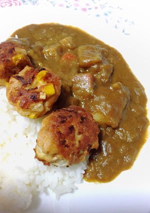 おうちカレーにプラス♪シーチキンボール-レシピのメイン写真