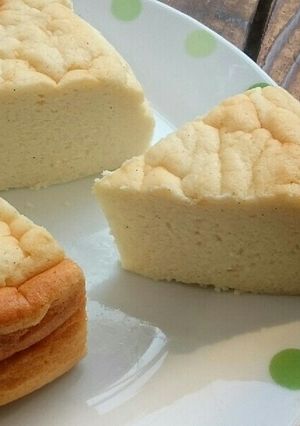 ヨーグルトスフレケーキ-レシピのメイン写真