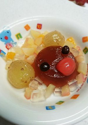 秋のペネロペゼリー-レシピのメイン写真