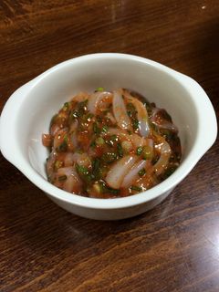 絶品!!韓国風イカの塩辛-レシピのメイン写真