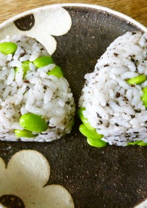 これは美味しい！黒すりごまで酢にぎり♪-レシピのメイン写真