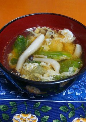 食物繊維豊富なレタスの中華スープ-レシピのメイン写真