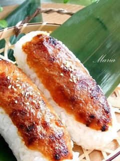 味噌焼き*スティックおにぎり-レシピのメイン写真