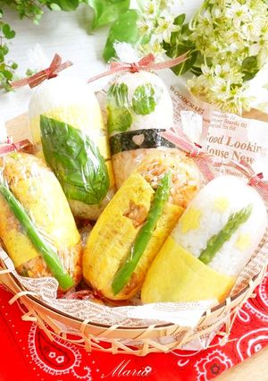 人気のスティックおにぎり＊缶詰活用編-レシピのメイン写真
