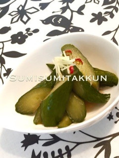 材料これだけ‼︎キューリのあっさり漬け♪-レシピのメイン写真