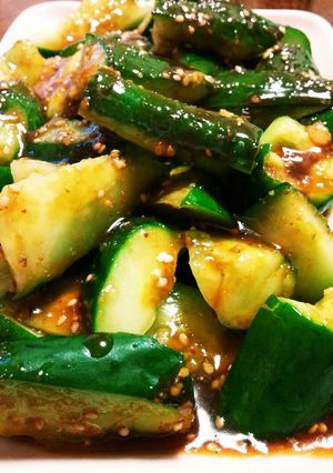えっ！焼き肉のたれ？でやみつきキュウリ？-レシピのメイン写真