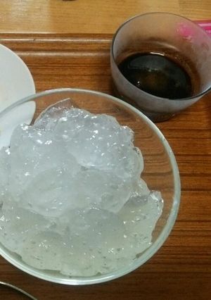 わらび餅と黒蜜(片栗粉)-レシピのメイン写真
