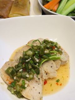鶏胸肉オクラソースのヘルシーおかず♪-レシピのメイン写真