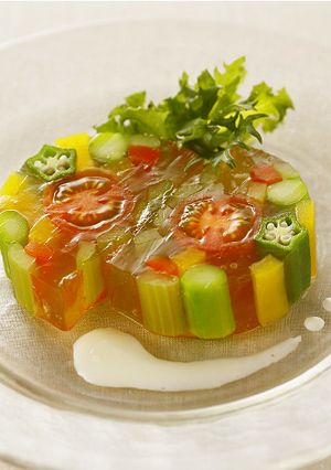 彩り野菜のテリーヌ-レシピのメイン写真