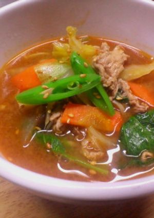 中華風豚汁-レシピのメイン写真