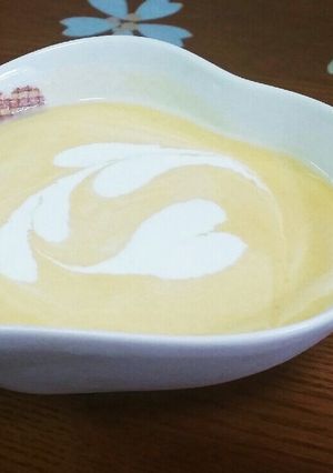 濃厚冷製かぼちゃスープ-レシピのメイン写真