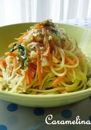 共茹で★たっぷり野菜のスパゲティ-レシピのメイン写真