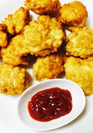 お豆腐でふわふわ♡チキンナゲット-レシピのメイン写真