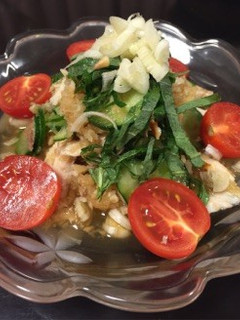 鯵の干物おろしポン酢和え-レシピのメイン写真