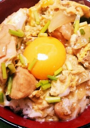 簡単ボリューム親子丼。-レシピのメイン写真