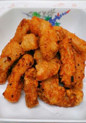 簡単！！豚ロース肉の唐揚げ～お弁当にも～-レシピのメイン写真