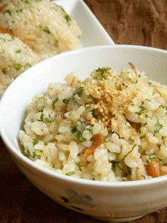梅しそみょうがご飯☆ポン酢仕立て-レシピのメイン写真